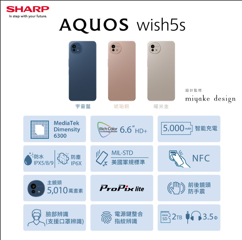 AQUOS wish5s